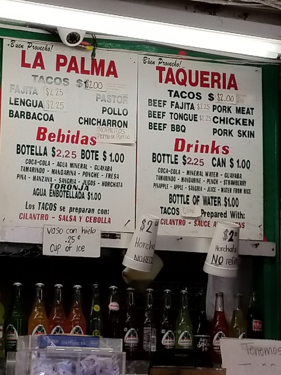 La Palma Taqueria Menu - Image 4